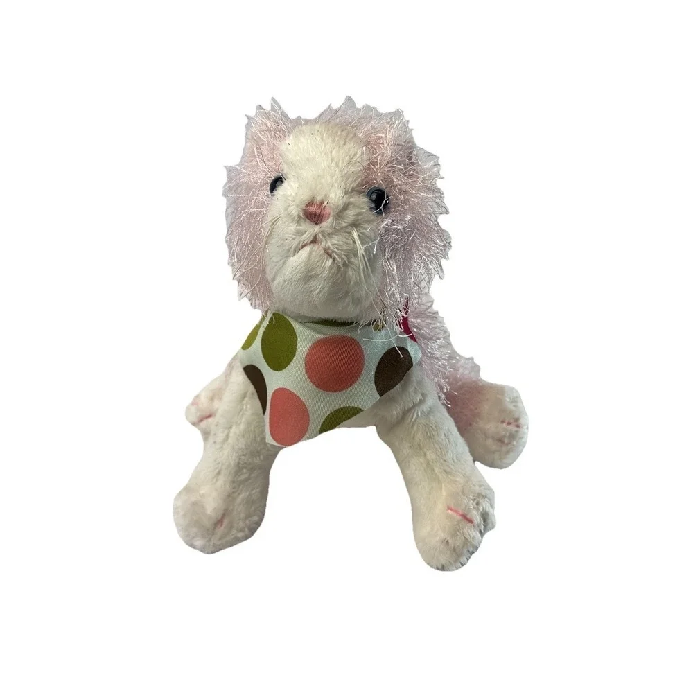 Webkinz Pink & White CAT HM189 NO CODE